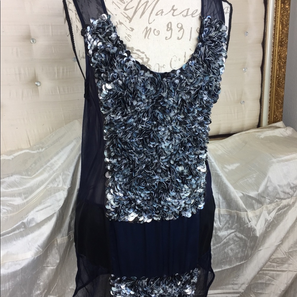 All saints heavily embellished top/dress